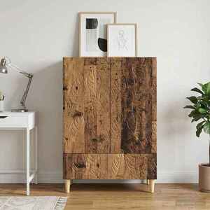 Imagine vidaXL Bufet Lemn vechi 66 x 34, 5 x 95 cm Lemn prelucrat