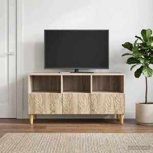 Imagine vidaXL Cabinet TV 102 x 34, 5 x 50 cm Stejar Sonoma Lemn prelucrat