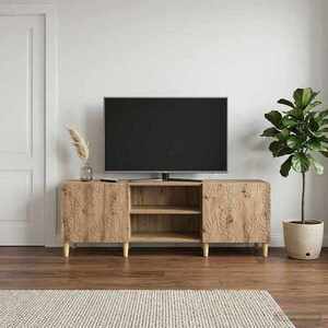 Imagine vidaXL Cabinet TV 150 x 31 x 50 cm Stejar Artizanal Lemn prelucrat