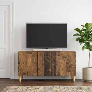 Imagine vidaXL Cabinet TV 99 x 34, 5 x 50 cm Lemn vechi Lemn prelucrat