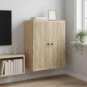 Imagine vidaXL Dulap montat pe perete Stejar Sonoma 66 x 34, 5 x 90 cm