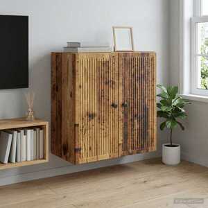 Imagine vidaXL Dulap montat pe perete Lemn vechi 59 x 31 x 60 cm