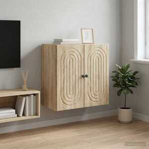 Imagine vidaXL Dulap montat pe perete Stejar Sonoma 59 x 31 x 60 cm