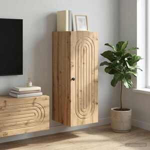 Imagine vidaXL Dulap montat pe perete 33 x 34, 5 x 90 cm Lemn prelucrat
