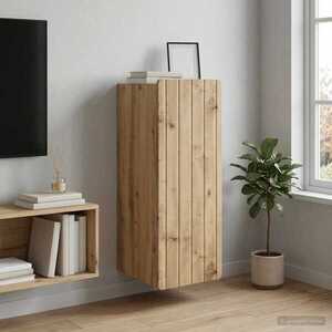 Imagine vidaXL Dulap montat pe perete 33 x 34, 5 x 94 cm Lemn prelucrat