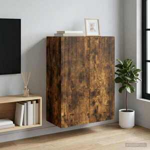 Imagine vidaXL Dulap montat pe perete 66 x 34, 5 x 90 cm Lemn prelucrat