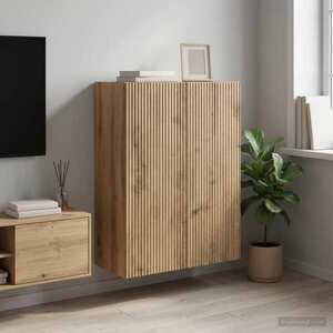 Imagine vidaXL Dulap montat pe perete 66 x 34, 5 x 90 cm Lemn prelucrat