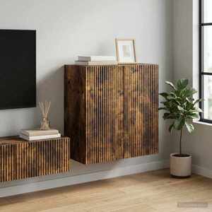 Imagine vidaXL Dulap montat pe perete 59 x 31 x 60 cm Lemn prelucrat