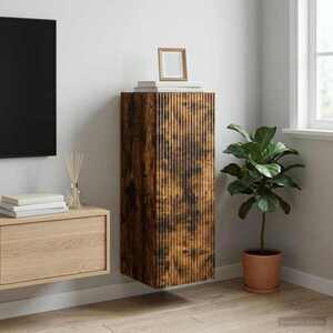Imagine vidaXL Dulap montat pe perete 33 x 34, 5 x 90 cm Lemn prelucrat