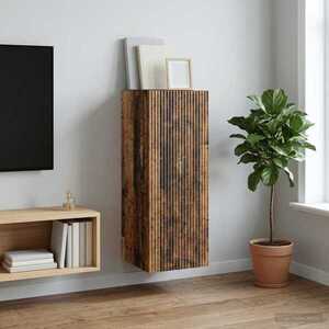 Imagine vidaXL Dulap montat pe perete 33 x 34, 5 x 90 cm Lemn prelucrat