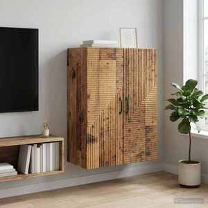 Imagine vidaXL Dulap montat pe perete Lemn vechi 66 x 34, 5 x 90 cm