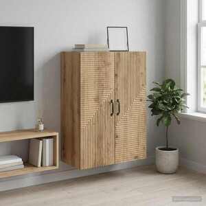 Imagine vidaXL Dulap montat pe perete 66 x 34, 5 x 90 cm Lemn prelucrat