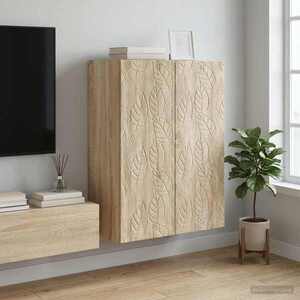 Imagine vidaXL Dulap montat pe perete 66 x 34, 5 x 90 cm Lemn prelucrat