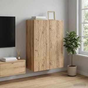 Imagine vidaXL Dulap montat pe perete 66 x 34, 5 x 90 cm Lemn prelucrat