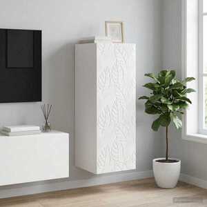 Imagine vidaXL Dulap montat pe perete 33 x 34, 5 x 90 cm Lemn prelucrat