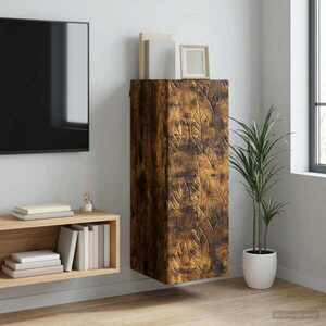 Imagine vidaXL Dulap montat pe perete 33 x 34, 5 x 90 cm Lemn prelucrat