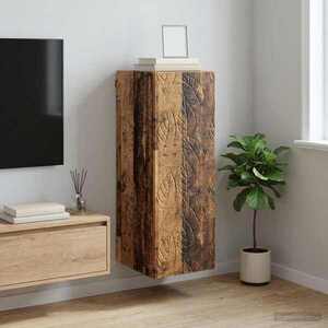 Imagine vidaXL Dulap montat pe perete 33 x 34, 5 x 90 cm Lemn prelucrat