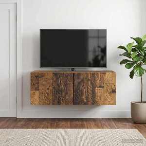 Imagine vidaXL Oglindă TV montată pe perete 59, 5 x 41 x 30 cm Lemn vechi