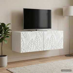 Imagine vidaXL Oglindă TV montată pe perete 78, 5 x 41 x 30 cm Alb