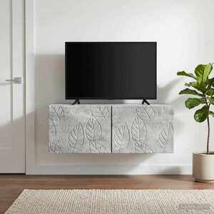 Imagine vidaXL Oglindă TV montată pe perete 78, 5 x 41 x 30 cm Gri Beton