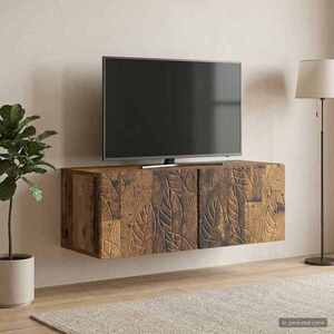 Imagine vidaXL Oglindă TV montată pe perete 78, 5 x 41 x 30 cm Lemn vechi
