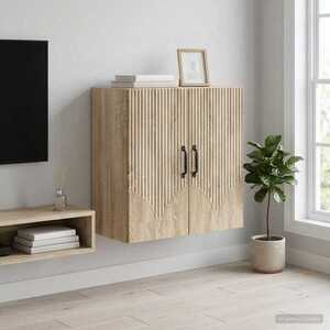Imagine vidaXL Dulap montat pe perete 59 x 31 x 60 cm Lemn prelucrat