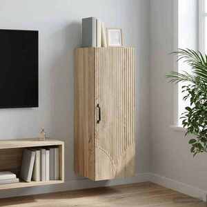 Imagine vidaXL Dulap montat pe perete 33 x 34, 5 x 90 cm Lemn prelucrat