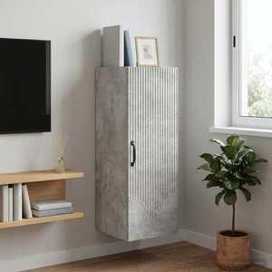 Imagine vidaXL Dulap montat pe perete 33 x 34, 5 x 90 cm Lemn prelucrat