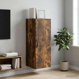 Imagine vidaXL Dulap montat pe perete 33 x 34, 5 x 90 cm Lemn prelucrat