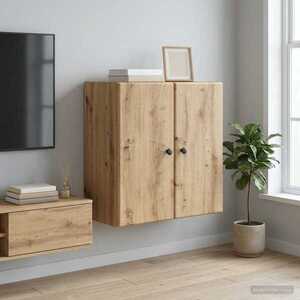 Imagine vidaXL Dulap montat pe perete 59 x 31 x 60 cm Lemn prelucrat