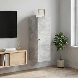 Imagine vidaXL Dulap montat pe perete 33 x 34, 5 x 90 cm Lemn prelucrat