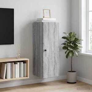 Imagine vidaXL Dulap montat pe perete 33 x 34, 5 x 90 cm Lemn prelucrat