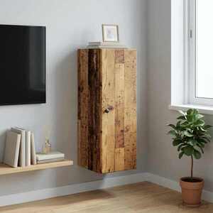 Imagine vidaXL Dulap montat pe perete 33 x 34, 5 x 90 cm Lemn prelucrat