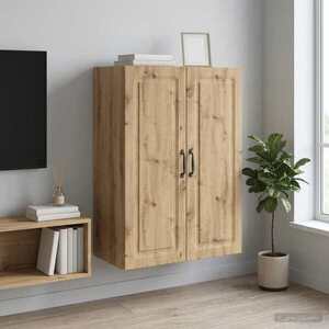Imagine vidaXL Dulap montat pe perete 66 x 34, 5 x 90 cm Lemn prelucrat