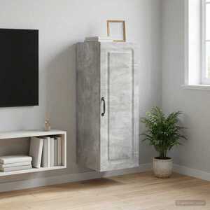 Imagine vidaXL Dulap montat pe perete 33 x 34, 5 x 90 cm Lemn prelucrat