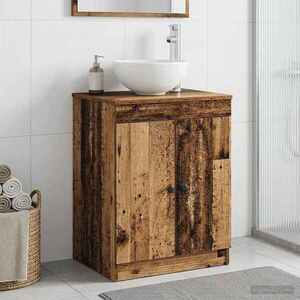 Imagine vidaXL Dulap de Baie Lemn vechi 54 x 41 x 70 cm Lemn prelucrat