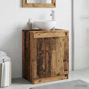 Imagine vidaXL Dulap de Baie Lemn vechi 54 x 41 x 70 cm Lemn prelucrat