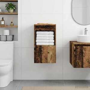 Imagine vidaXL Dulap de Baie Lemn vechi 30 x 44, 5 x 50 cm Lemn prelucrat