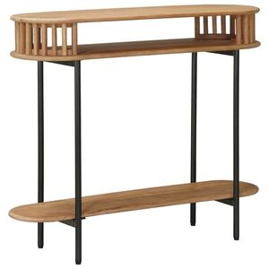 Imagine vidaXL Masă de final hand made Culoare exactă: Maro Teak