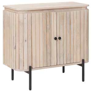 Imagine vidaXL Bufet 70 x 30 x 65 cm Lemn Mango Solid și Lemn Stratificat