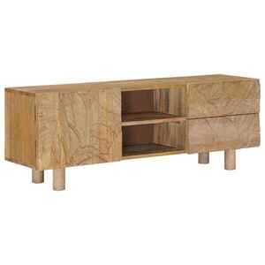 Imagine vidaXL Cabinet TV cu sertar cu raft cu depozitare 110 x 30 x 40 cm
