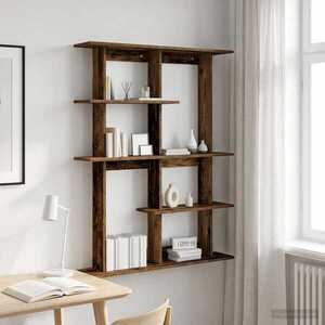 Imagine vidaXL Raft de perete Lemn vechi 102 x 20 x 130 cm Lemn prelucrat