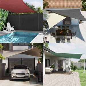 Imagine vidaXL Pânză de umbră Verde închis 2 x 6 m 100% poliester Oxford