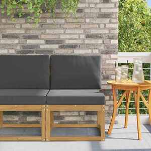 Imagine vidaXL Set de canapele de exterior Lemn Solid de Acacia
