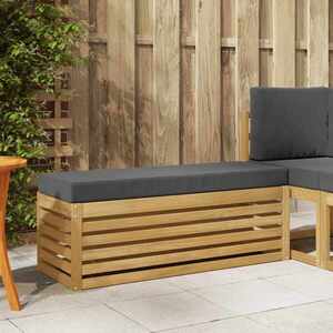 Imagine vidaXL Set de canapele de exterior Alb și antracit 115 x 43 x 45 cm