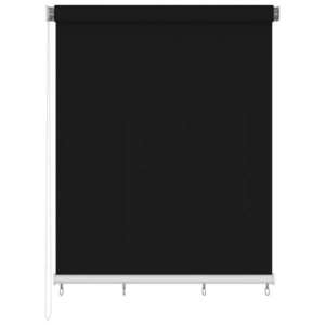 Imagine vidaXL Jaluzea tip rulou de exterior 225 (l) x 230 (î) cm, neagră