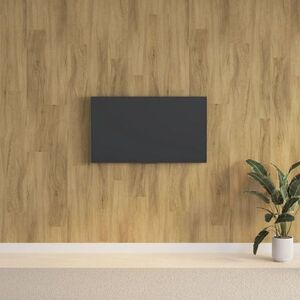 Imagine vidaXL Panouri de perete aspect lemn, maro, 2, 06 m², PVC