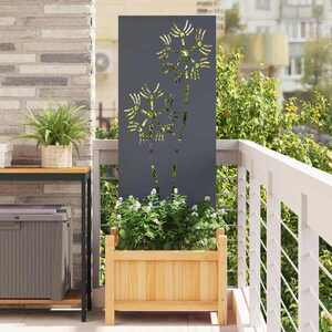 Imagine vidaXL Ecran de intimitate pentru grădină Antracit 50 x 140 cm