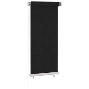 Imagine vidaXL Jaluzea tip rulou de exterior, 65 (l) x 140 (î) cm, neagră
