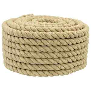 Imagine vidaXL Sfoară de Barcă 18 mm 25 m natural